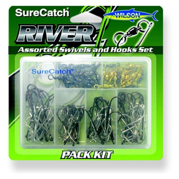 SureCatch Hook & Swivel River Pack