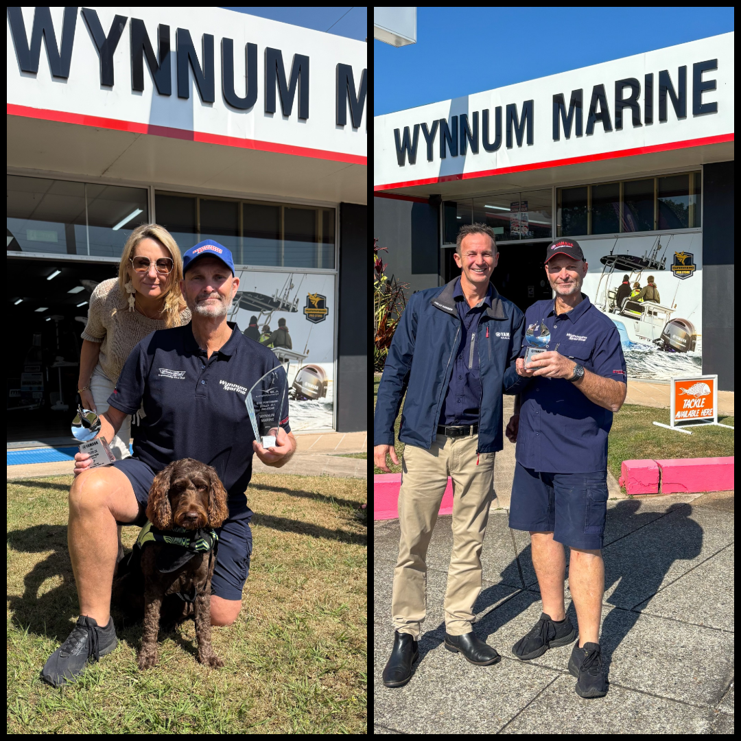 Wynnum Marine receives Yamaha Elite Dealer 2024 award