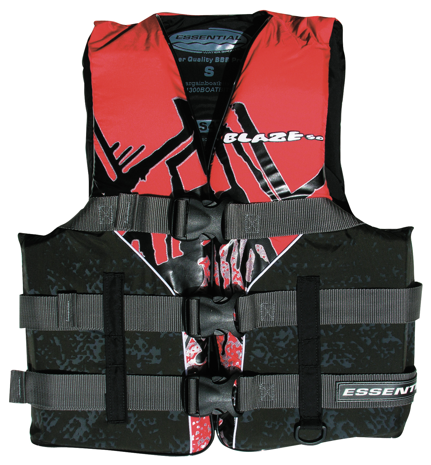 Essential Blaze L50 Adult Large Ski Vest Red