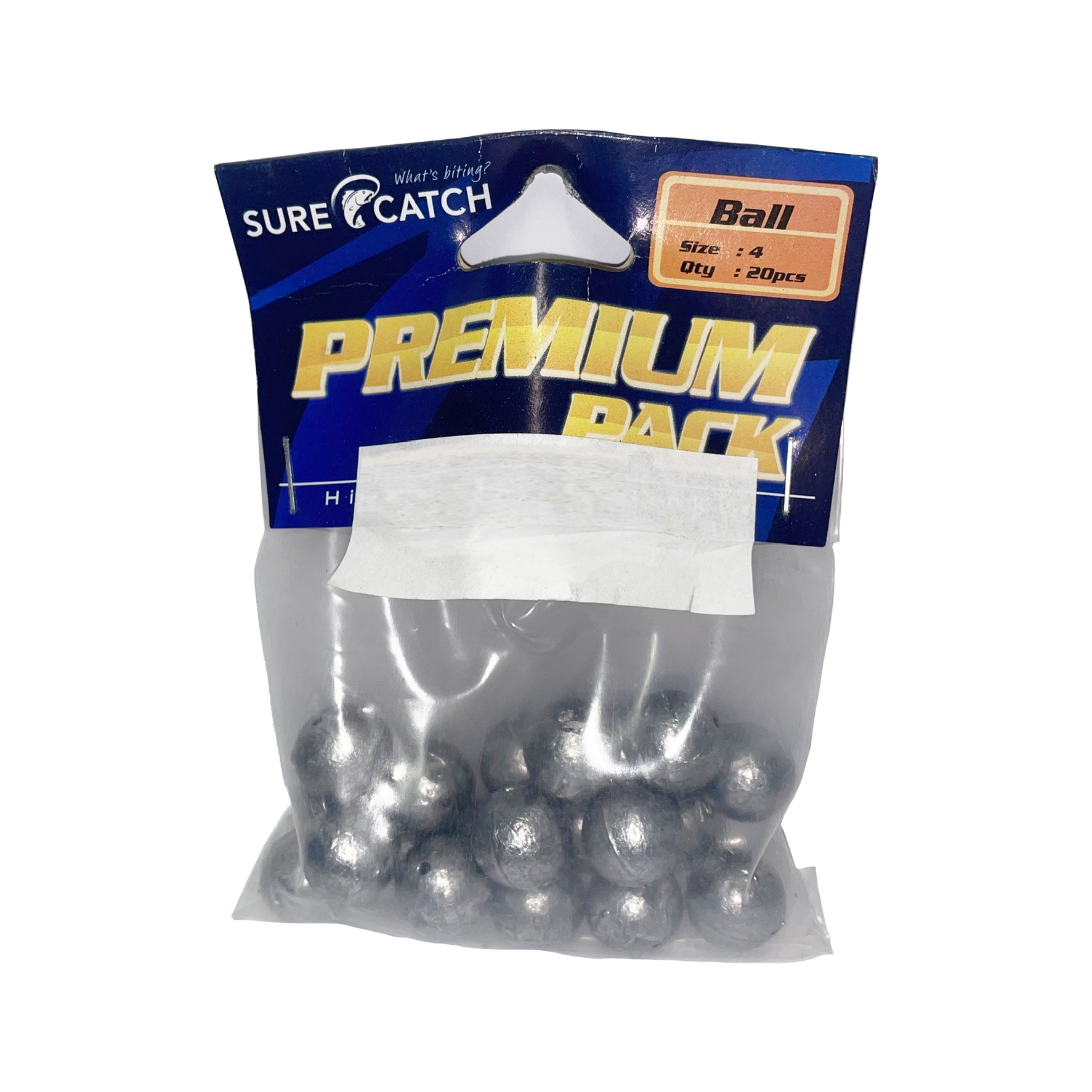 SureCatch 4 Ball Premium Pack Sinkers 20pc