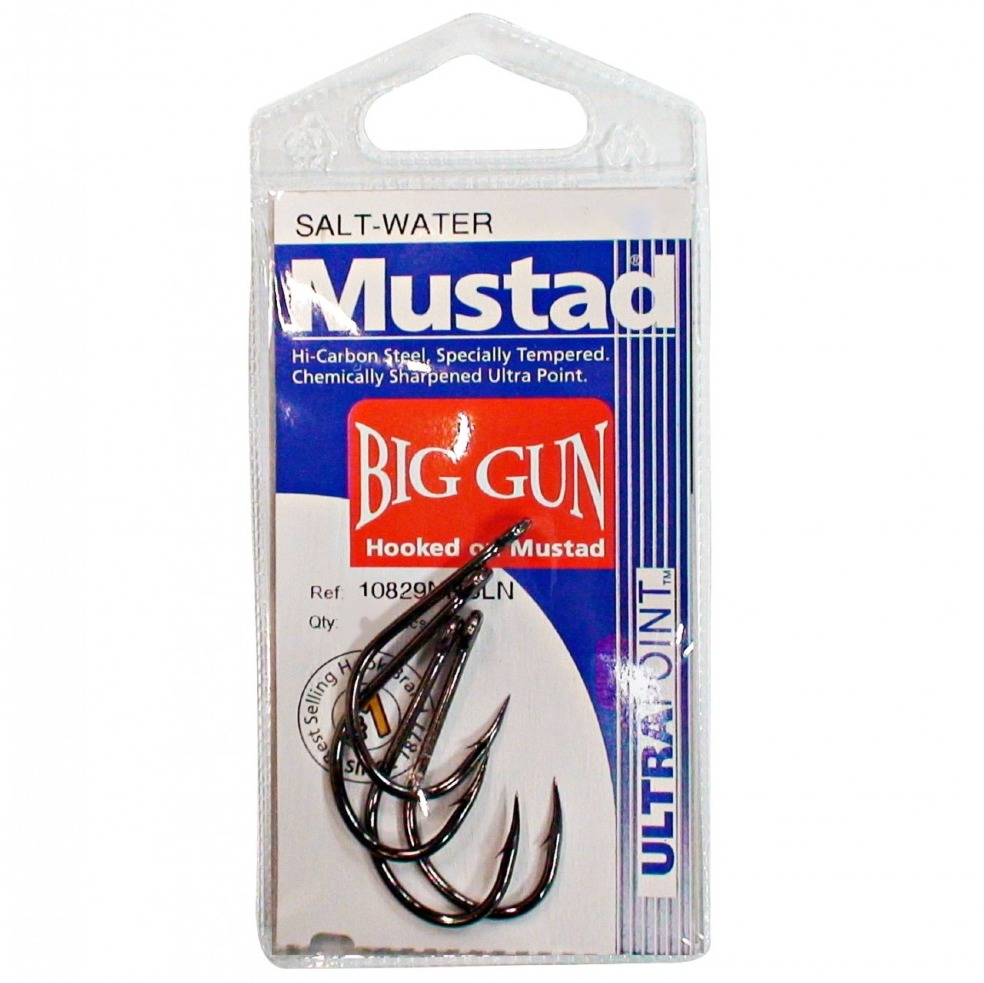 Mustad Big Gun Hooks 6/0 x 4