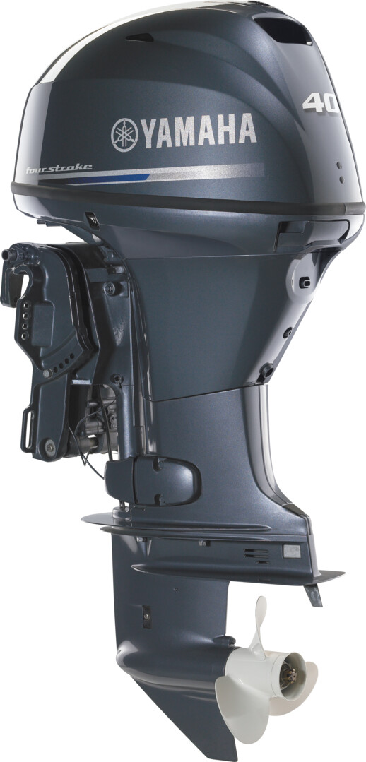 F40LA Yamaha Mid Range Four Stroke 40 HP Long Shaft, EFI, Powered Trim & Tilt System