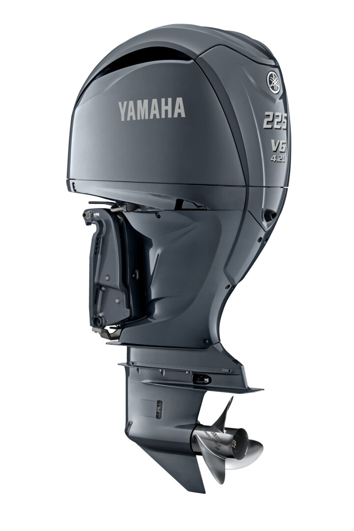 F225XCB Yamaha High Horsepower Four Stroke 225 HP Extra-Long Shaft, Digital Electronic Control